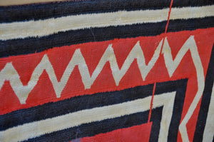 Navajo blanket, spirit line