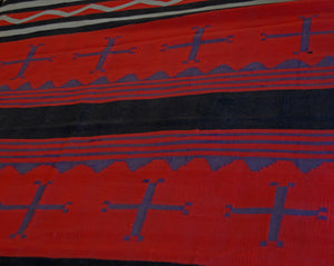 Navajo blanket center, Hubbell design