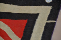 Late Classic Navajo Weaving : Historic Hubbell Portiere :  PC 288 : 51" x 103"(4'3" x 8'7"), view 4