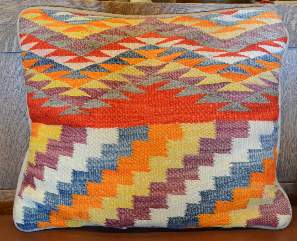 Pillows : Matched Pair : Transitional : Navajo Weavings : RD 1