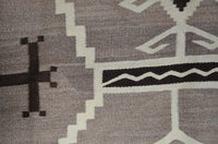 Two Grey Hill Weaving : Historic : PC 129 : 46" x 65" : (3'10" x 5'5"), view 2