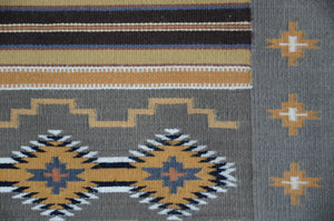 Wide Ruin Navajo Weaving : Ellen Smith : PC 232 : 48" x 73"