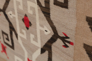 JB Moore- Crystal Navajo Rug : Historic : PC 105 - Getzwiller's Nizhoni Ranch Gallery