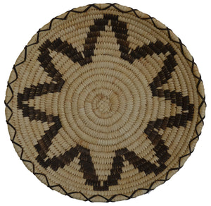 Native American Basket : Papago Wicker : Basket 30 - Getzwiller's Nizhoni Ranch Gallery