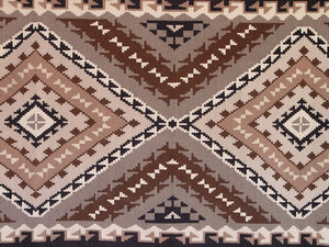 Two Grey Hills Navajo Weaving : Emma Benally : B-7 : 3'5″ x 6'1″ - Getzwiller's Nizhoni Ranch Gallery