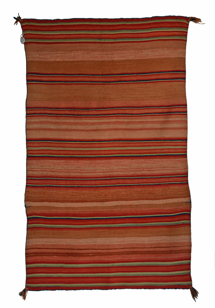Late Classic Blanket : Historic Navajo Weaving : PC 202 : 31″ x 52″ (2'7" x 4'4")
