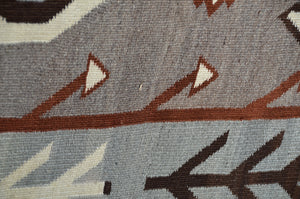 JB Moore- Crystal Pictorial Navajo Rug : Historic : PC 17