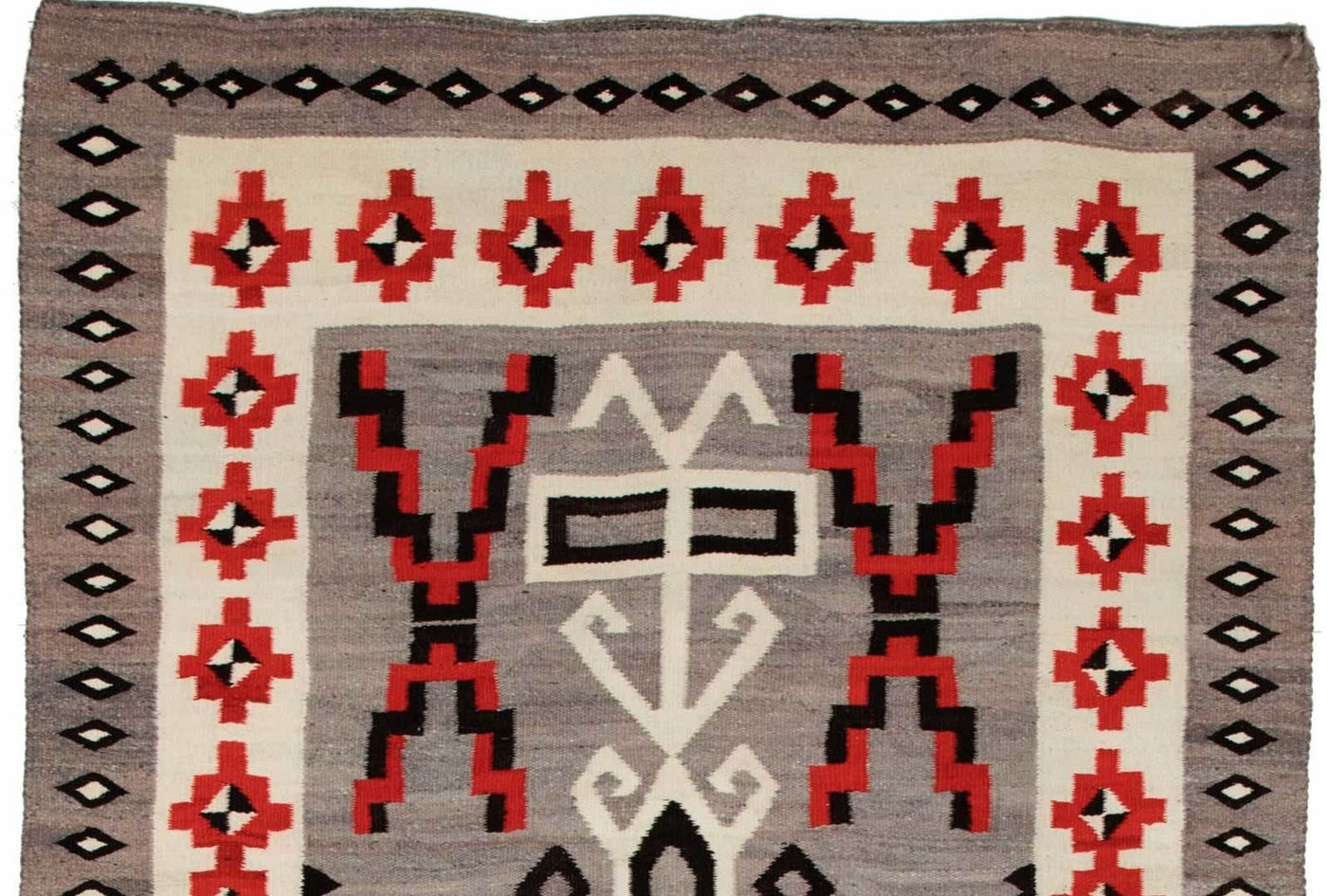 JB Moore Crystal Plate XXIII Navajo Weaving Historic GHT 1052 58