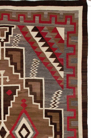 Crystal Navajo Rug : Historic : GHT 812 : 6′ x 9′ - Getzwiller's Nizhoni Ranch Gallery