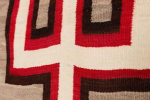 Crystal Hero Twin Navajo Rug Weaving : Historic : GHT 536 : 54" x 108" - Getzwiller's Nizhoni Ranch Gallery