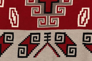 Ganado Navajo Weaving : Gloria Bitsui : 3076 : 6.5' x 7.5' - Getzwiller's Nizhoni Ranch Gallery