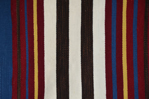 Manta Navajo Weaving : Jalucie Marianito : Churro 1717 : 36" x 44" : Award Winner
