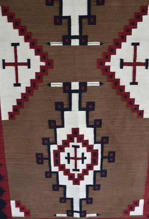 Crystal Navajo Rug : Ervin Phillips : Churro 1725 : 35" x 72"