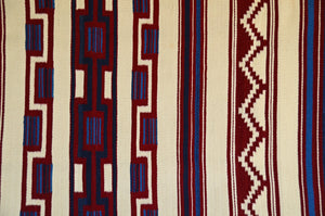 Childs Blanket : Navajo Weaving : Jamie Marianito : Churro 689