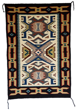 Teec Nos Pos Navajo Weaving : 3423 : 29" x43" (2'5" x 3'7")