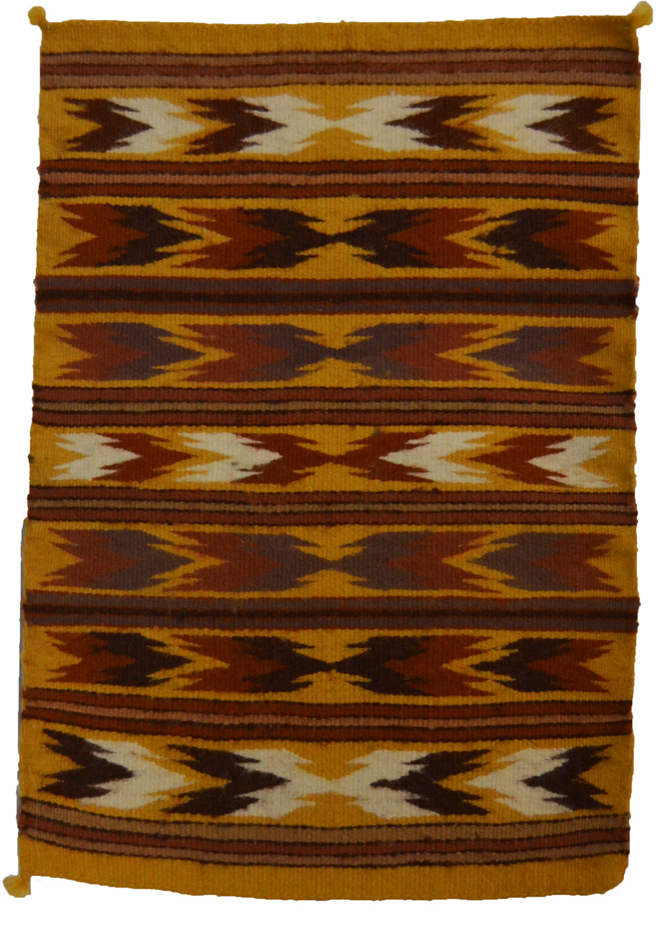 Miniature Crystal Navajo Tapestry : PC 240  : 8.75" x 12.5"