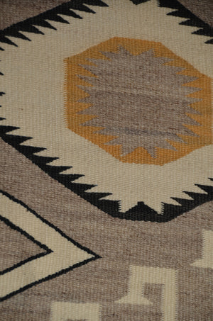 Crystal Navajo Rug : Historic : GHT 2313 : 56.5" x 79" - Getzwiller's Nizhoni Ranch Gallery