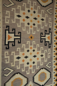 Crystal Navajo Rug : Historic : GHT 2313 : 56.5" x 79" : (4'8.5" x 6'7"), view 3