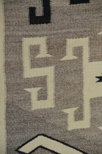 Crystal Navajo Rug : Historic : GHT 2313 : 56.5" x 79" : (4'8.5" x 6'7"), view 2