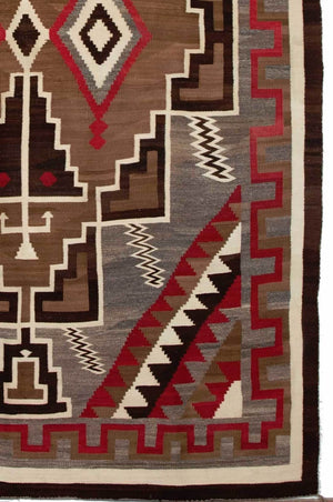 Crystal Navajo Rug : Historic : GHT 812 : 6′ x 9′ - Getzwiller's Nizhoni Ranch Gallery