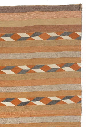 Crystal Navajo Weaving: Grace Brown : B-18 : 78" x 120" - Getzwiller's Nizhoni Ranch Gallery