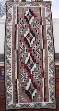 Crystal Navajo Weaving : Historic : GHT 417 : 66" x 144" : (5′6" x 12′), view 1