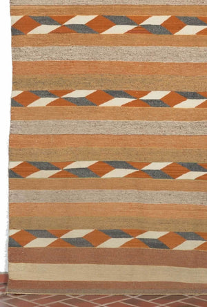 Crystal Navajo Weaving: Grace Brown : B-18 : 78" x 120" - Getzwiller's Nizhoni Ranch Gallery