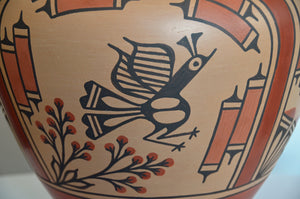 Native : American: Zia Pueblo Pot : Olla pot :  Ruby Panana: rp 25 - Getzwiller's Nizhoni Ranch Gallery