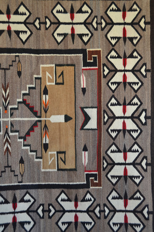 Teec Nos Pos Antique Navajo Rug :  PC 165  : 45" x 94"