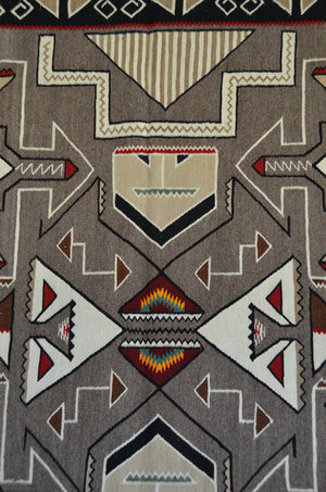 Teec Nos Pos Antique Navajo Rug :  PC 167  : 60" x 92"