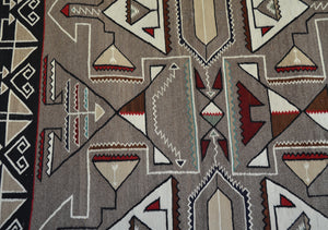 Teec Nos Pos Antique Navajo Rug :  PC 167  : 60" x 92"