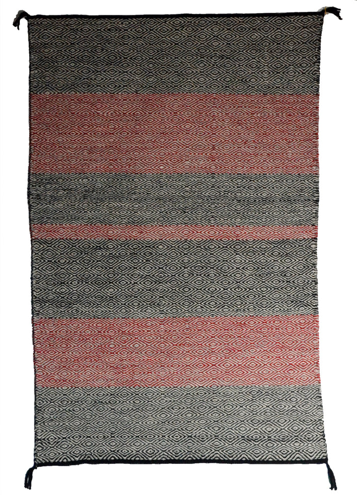 Navajo : Twill Double Saddle Blanket :  SG 43 : 32" x 48" (2'8" x 4")