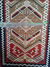 Crystal Navajo rug for sale : Geraldine Phillips : Churro 1612 : 49" x 86" (4'1" x 7'2"), view 8