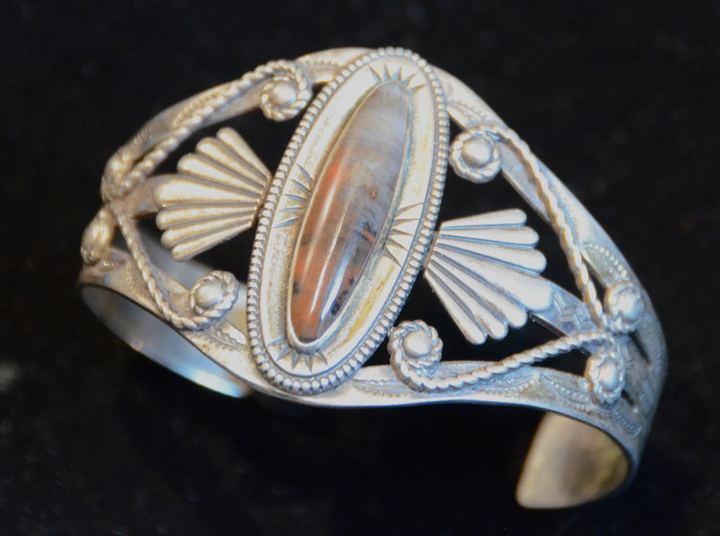 Jewelry : Vintage Fred Harvey Cuff Bracelet - Getzwiller's Nizhoni Ranch Gallery